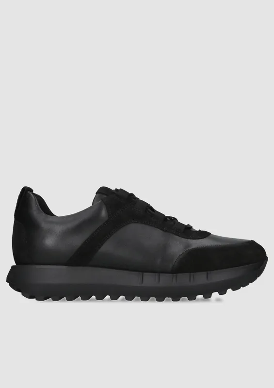 Czarne Sneakersy Robert — Konopka Shoes