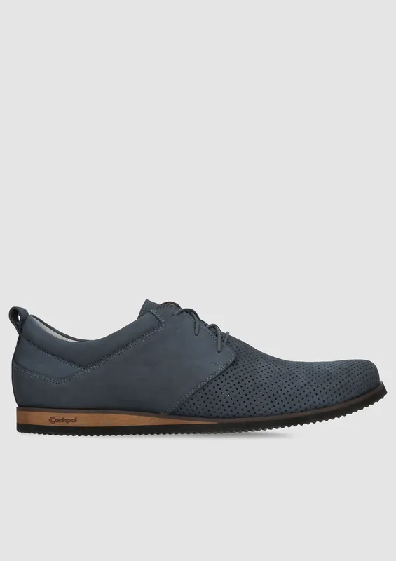 Granatowe półbuty Ksawery — Konopka Shoes