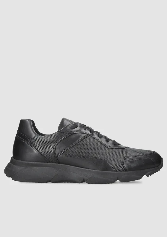 Czarne sneakersy Jazon — Konopka Shoes