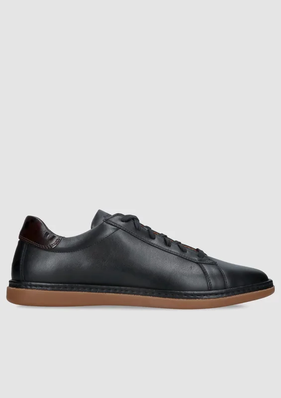 Czarne półbuty Casey — Konopka Shoes