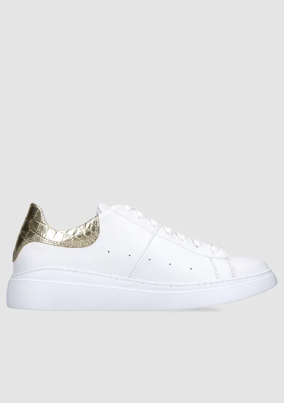 Białe sneakersy Piper — Konopka Shoes
