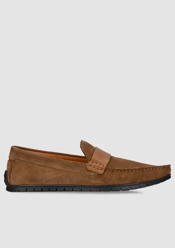 Brązowe mokasyny Federico — Konopka Shoes