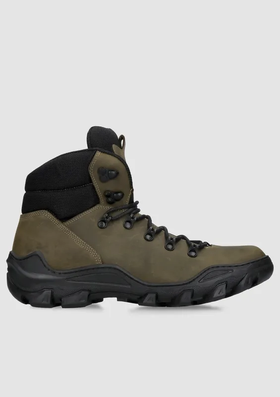 Zielone trzewiki Magnus — Konopka Shoes