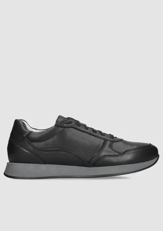 Czarne sneakersy Elio — Konopka Shoes