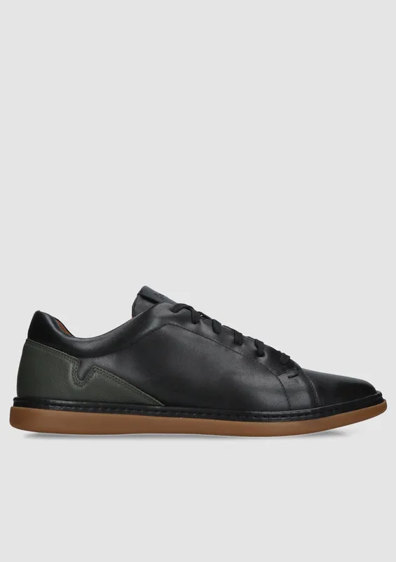 Czarne półbuty Casey — Konopka Shoes