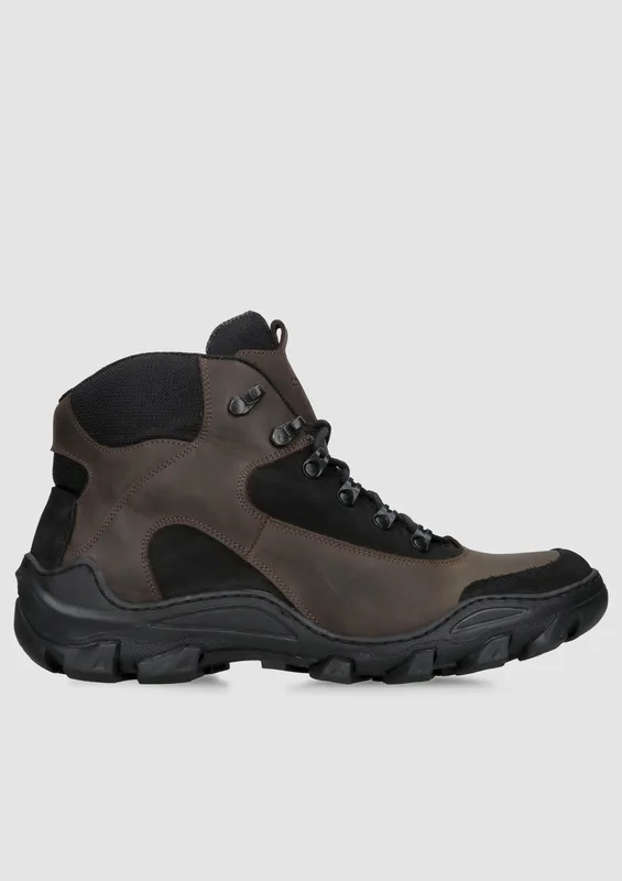 Brązowe trzewiki Magnus — Konopka Shoes
