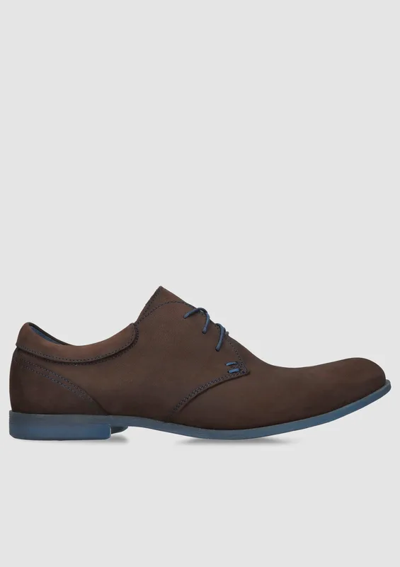 Brązowe półbuty Godfrey — Konopka Shoes