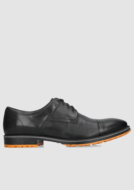 Czarne półbuty Philipp — Konopka Shoes