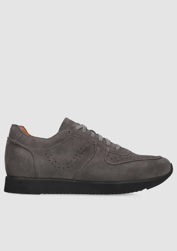 Szare sneakersy Eddie — Konopka Shoes