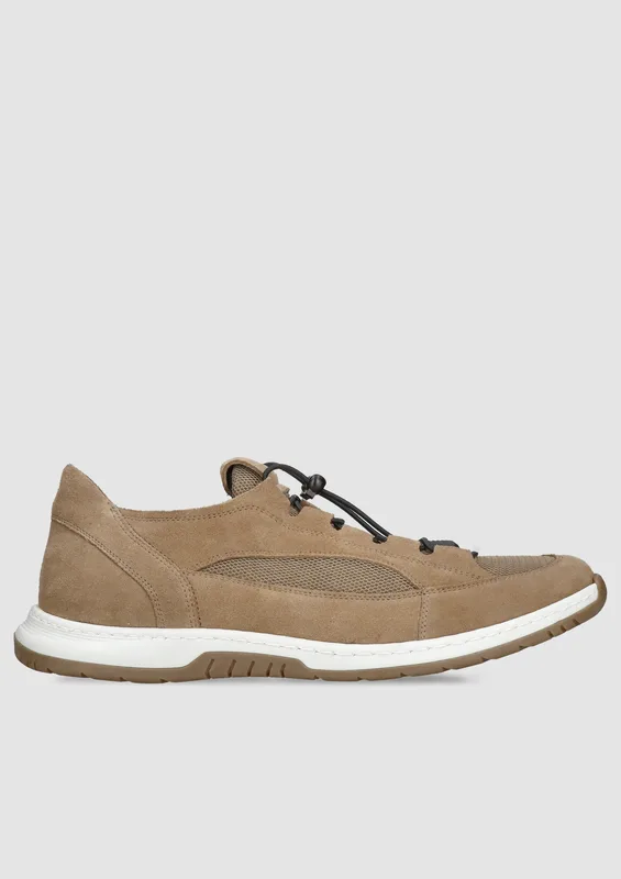 Beżowe sneakersy Edgar — Konopka Shoes