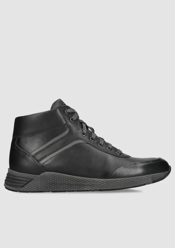 Czarne trzewiki Luka — Konopka Shoes
