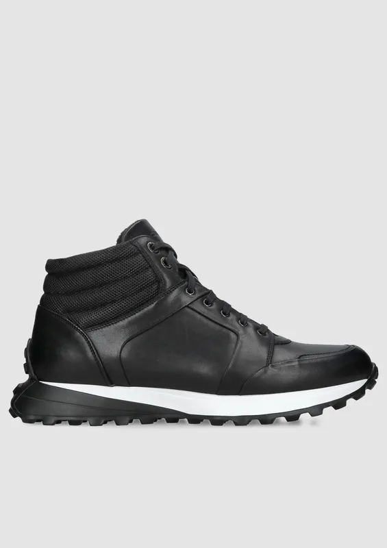 Czarne trzewiki Cillian — Konopka Shoes