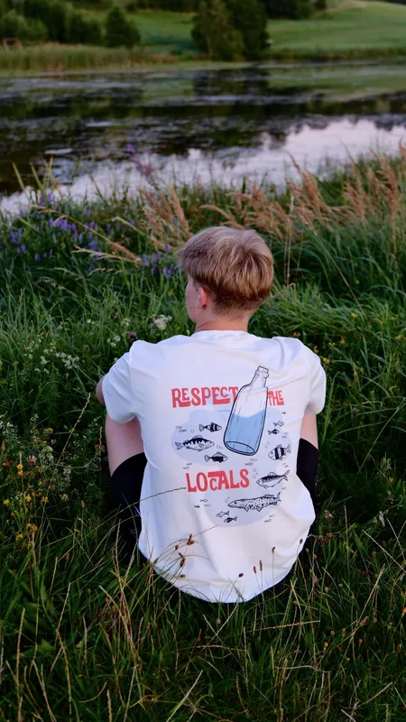 T shirt Respect the locals — Last Sunny Days