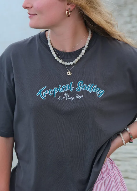 T shirt Tropical Sailing — Last Sunny Days