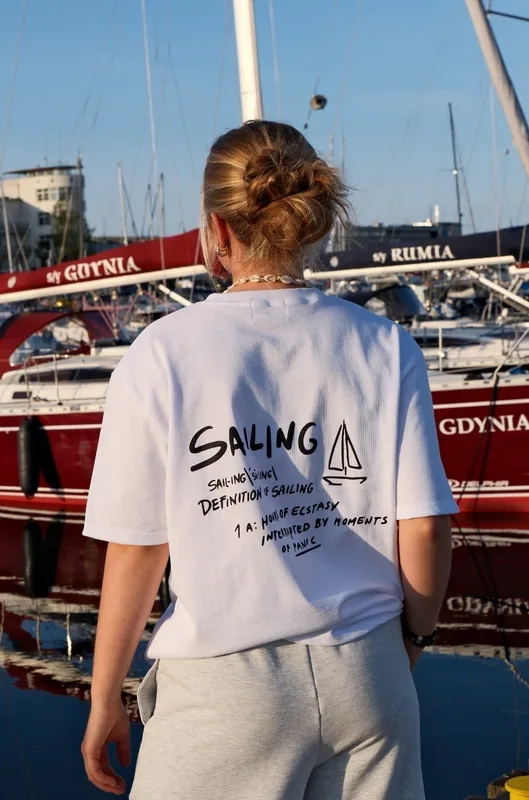 T shirt Cisza Przed Falą — Last Sunny Days
