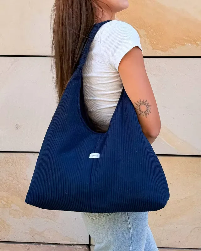 Torebka Hobo LARA Navy — Laveni