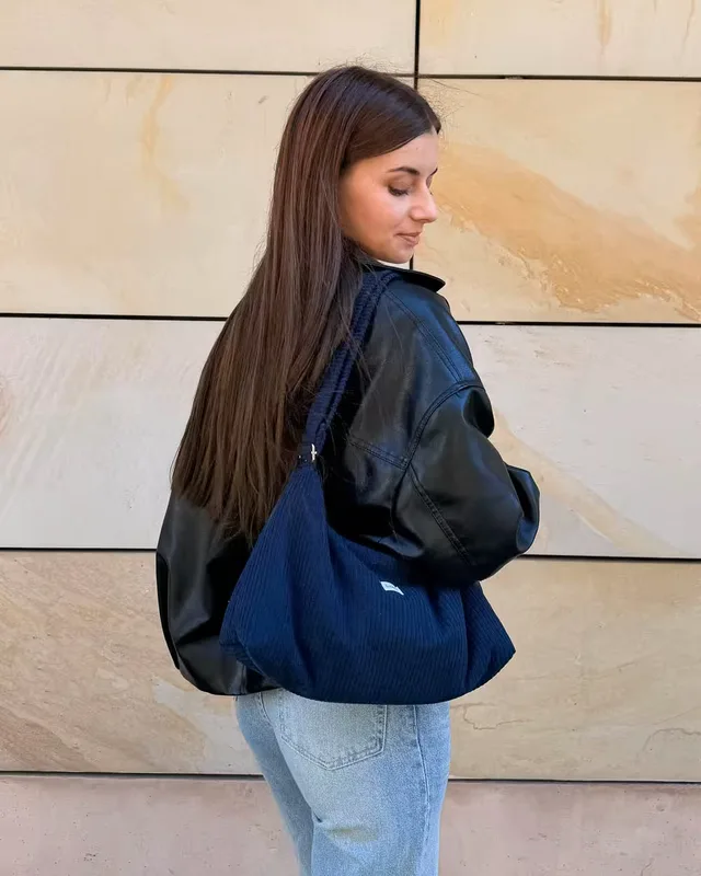 Torebka Slouchy CHLOE Navy — Laveni