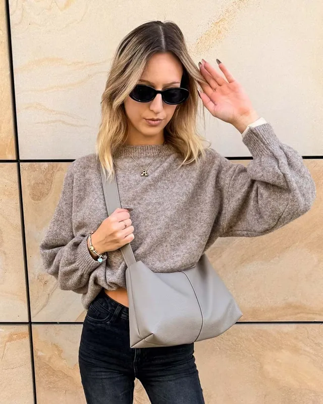 Torebka Slouchy MIA Stone — Laveni