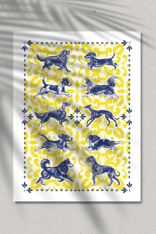 Plakat Casa Canina powiew Portugalii — LOANI