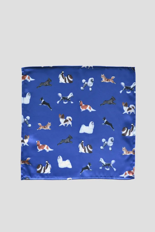 Poszetka granatowa Toy Dogs — LOANI