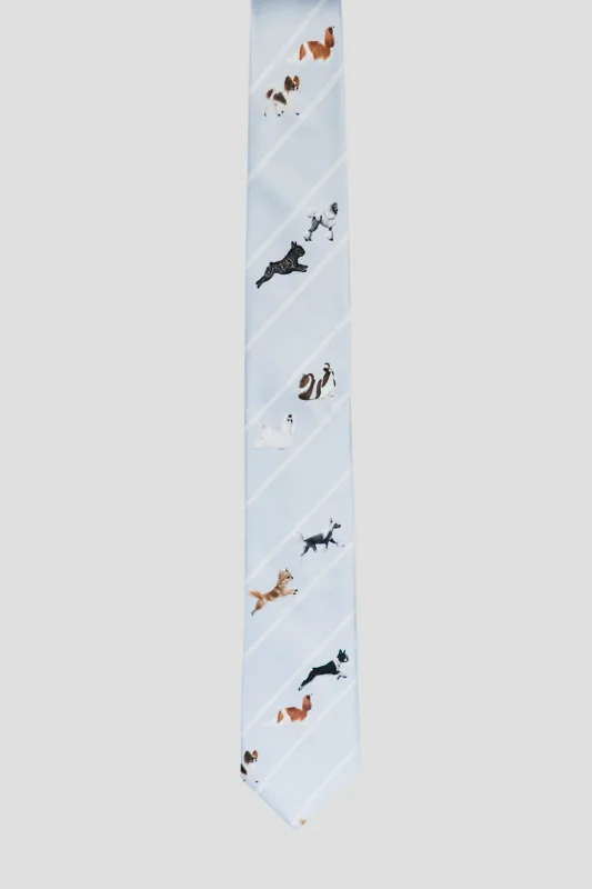 Krawat błękitny Toy Dogs — LOANI