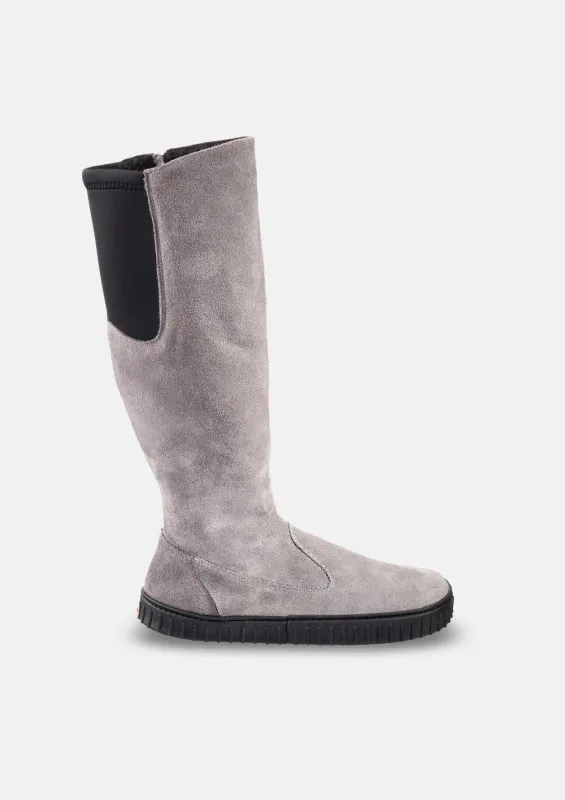 Damskie zimowe kozaki barefoot DAKOTA GRAY — Magical Shoes