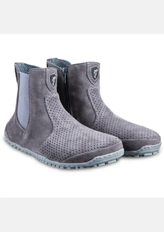 Damskie Botki Wiosenne Barefoot LUPINO SPRING GRAY — Magical Shoes