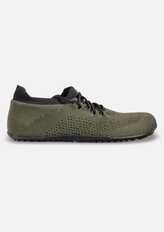 Damskie sportowe buty barefoot na siłownię MAX KHAKI — Magical Shoes