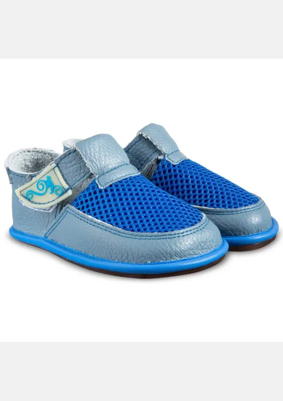 Buty dziecięce barefoot BEBE BLUE — Magical Shoes