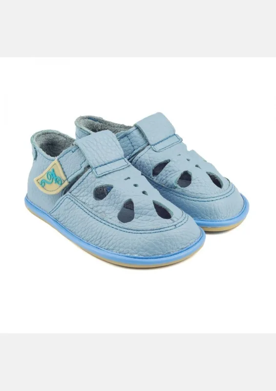 Sandały dziecięce barefoot COCO BABY BLUE — Magical Shoes