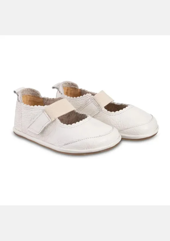 Buty barefoot dla dziewczynki – GLORIA WHITE — Magical Shoes