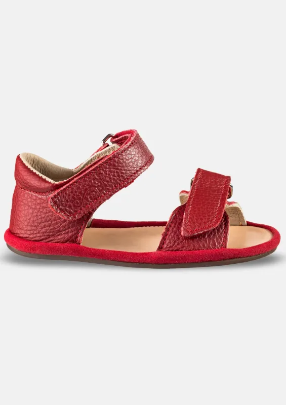 Sandały barefoot dla dzieci KIKI RED — Magical Shoes