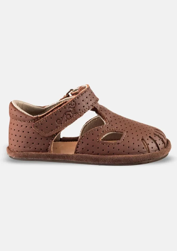 Sandały barefoot dla dzieci LILO CHOCOLATE DOT — Magical Shoes