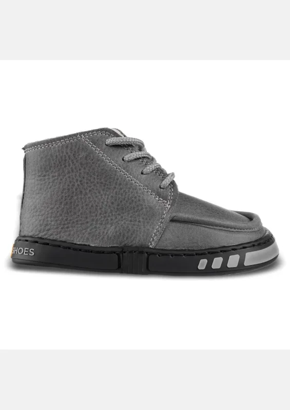 Zimowe buty dziecięce barefoot TAKIN GRAY — Magical Shoes