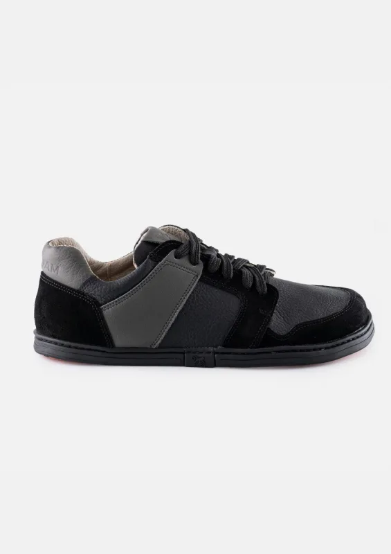 Męskie sneakersy barefoot FUNK BLACK — Magical Shoes