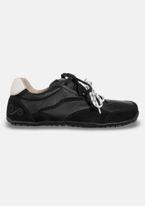 Męskie sneakersy barefoot LEGEND BLACK — Magical Shoes
