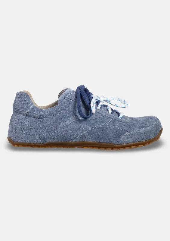 Męskie sneakersy barefoot LEGEND INDIGO SUEDE — Magical Shoes