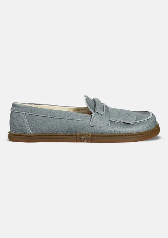 Męskie wsuwane mokasyny barefoot Pienza Azzuro — Magical Shoes