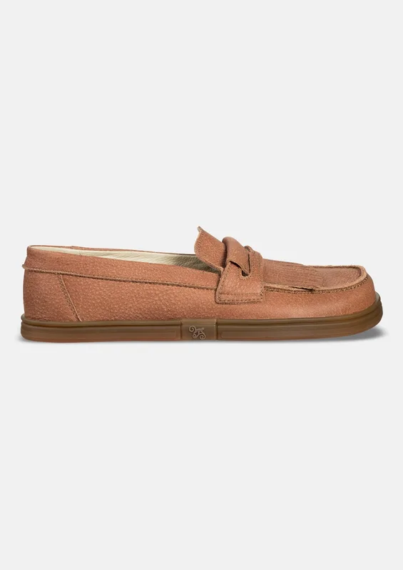 Męskie wsuwane mokasyny barefoot Pienza Brick — Magical Shoes