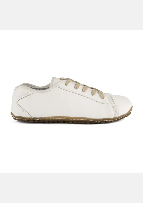 Męskie buty barefoot Promenade White Vegan — Magical Shoes