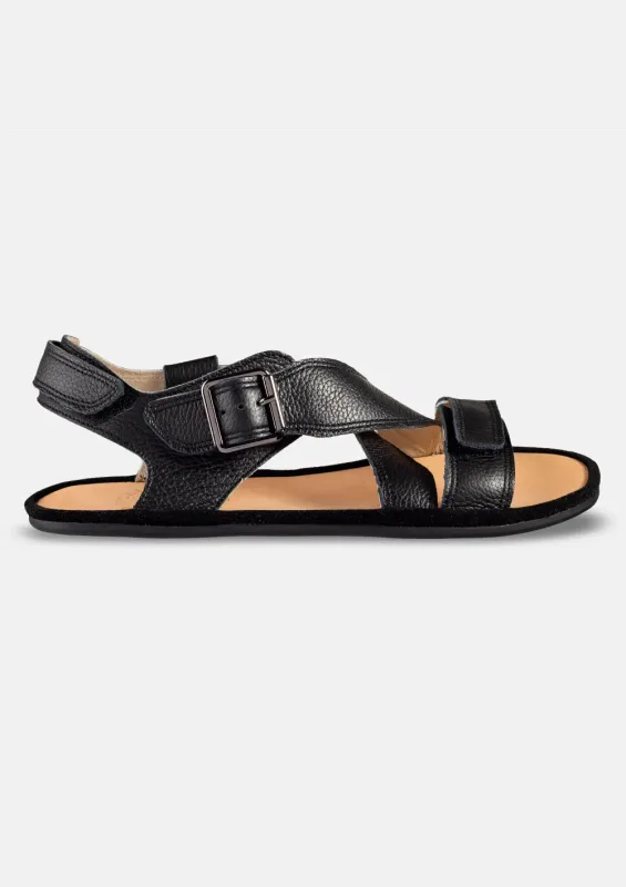 Męskie sandały barefoot ROMA BLACK — Magical Shoes
