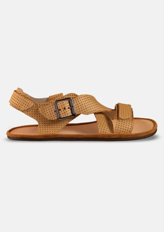 Męskie sandały barefoot ROMA TAN DOT — Magical Shoes