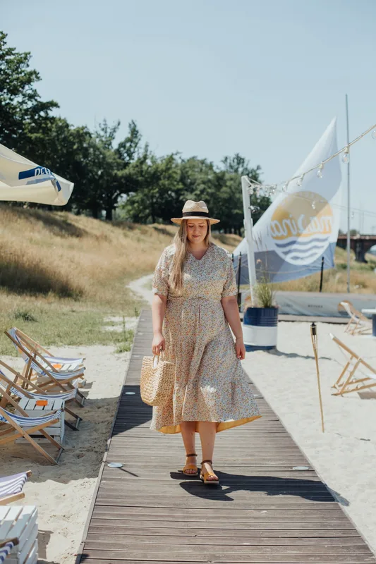 Ciąża i karmienie w jednej sukienkce – Simply Boho — Mammiko