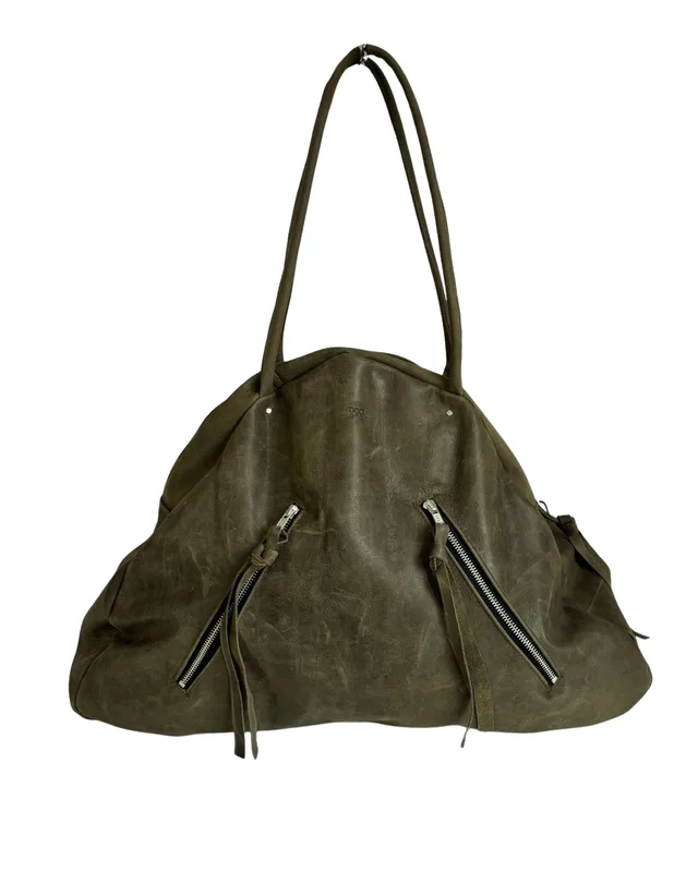 TRAVEL BAG KHAKI — mkuzniacka