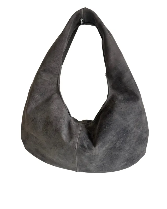 HOBO BAG GREY — mkuzniacka