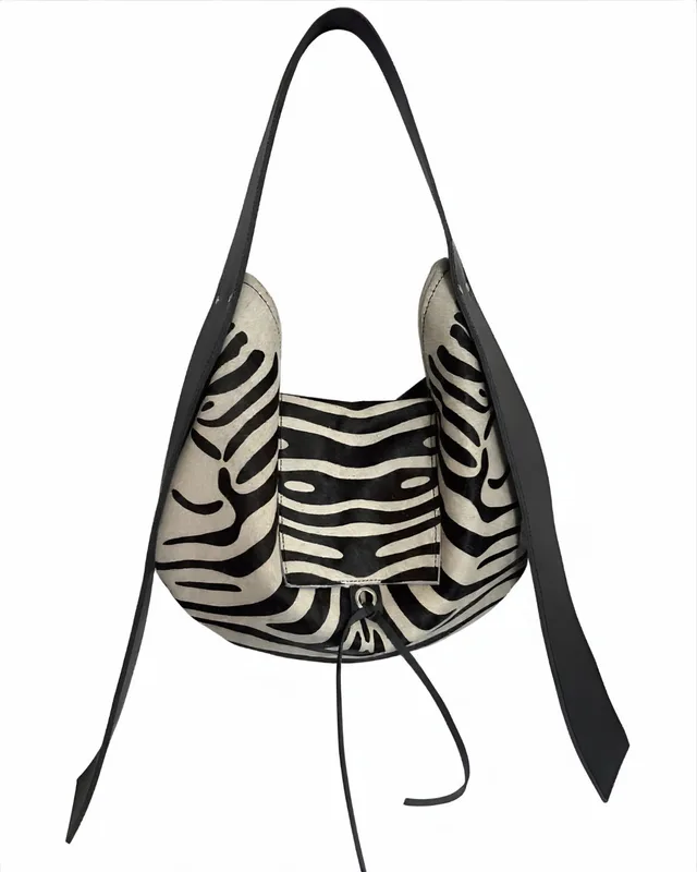 HOBO BAG ZEBRA HAIR — mkuzniacka