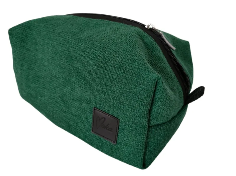 Kosmetyczka zielona trawa MAXI — MOKA