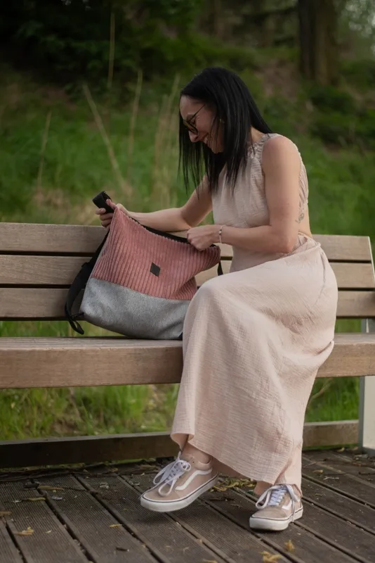 Torebko plecak EasyBAG papaya — MOKA