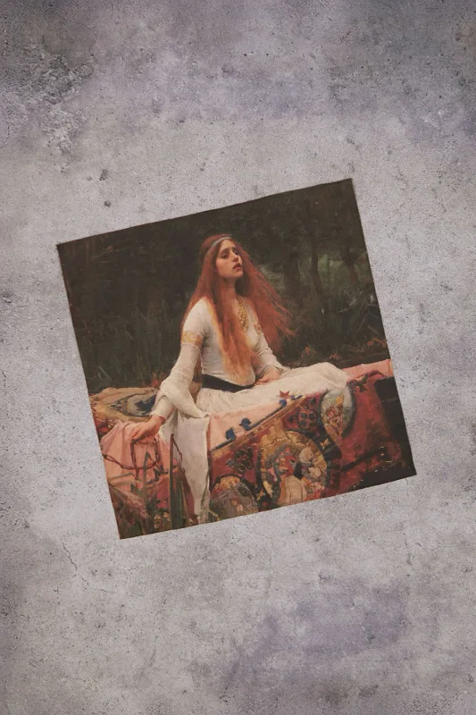 Poszetka “The Lady of Shalott” (John William Waterhouse) Art Series — Morgan & Ness