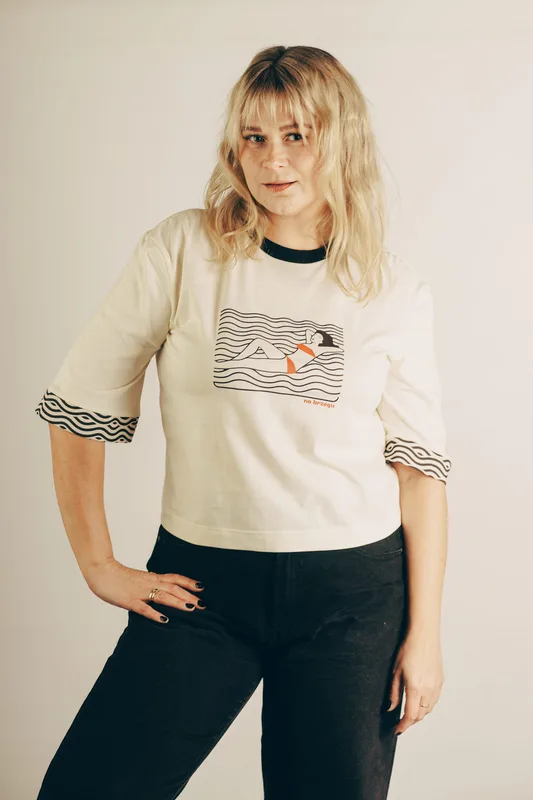 T shirt Wave Girl — nabrzegu